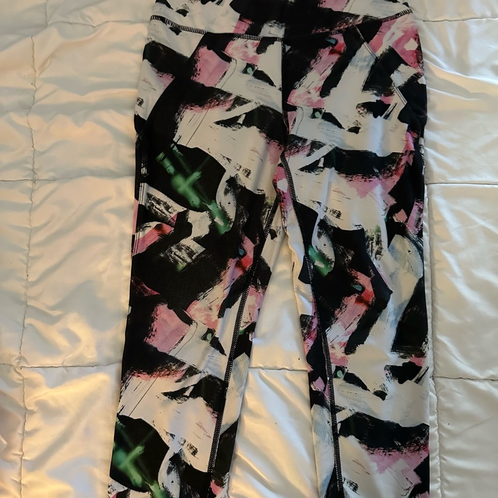 Abstract Printed Ladies Legging